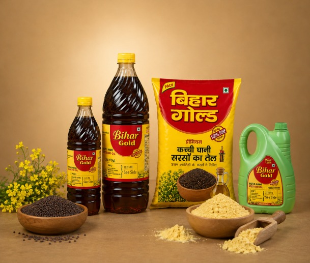 Mustard field in Bihar